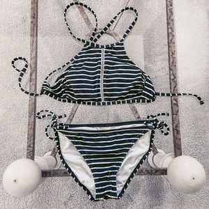 3/$25 Women’s Striped Bikini TOP